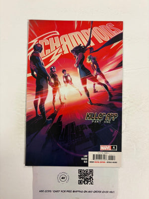 Champions #6 2021 Marvel VF-NM Comic Book 12 ET24