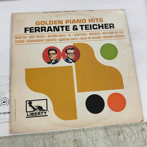 Ferrante And Teicher Golden Piano Hits LP Vinyl Record Liberty Pop Easy 4 ER6