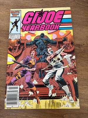 G.I. Joe Yearbook # 3 VF Marvel Comic Book Newsstand Variant 23 J481