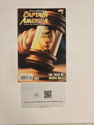 Captain America Steve Rogers #9 Marvel VF-NM Comic Book 32 ET32
