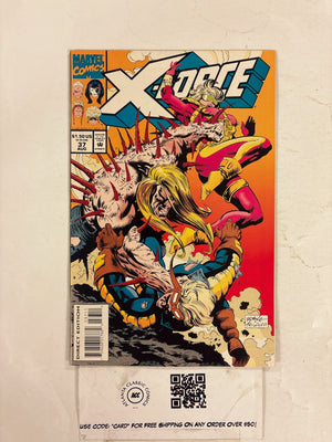X-Force #37 NM Marvel Comic Books Cannonball Cable Shatterstar Domino 16 HH114