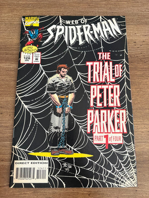 Web Of Spider-Man # 126 VF/NM Marvel Comic Book Venom Carnage Scarlet 14 J466