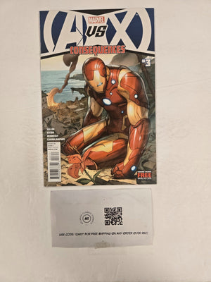 AvX Consequences #3 Marvel VF-NM Comic Book 4 ET26