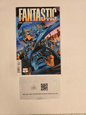 Fantastic Four #2 2022 Marvel VF-NM Comic Book 4 ET31