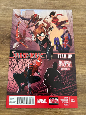 Spider-Verse Team-Up # 3 NM 1st Print Marvel Comic Book Noir Ham 14 J478