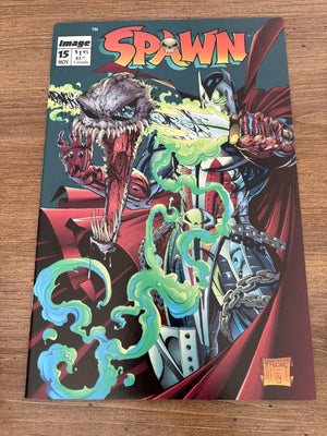 Spawn #15 (1993) NM 1st Print Image Comic Book Todd McFarlane 11 J482