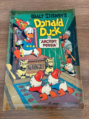 Four Color # 275 GD Dell Golden Age Comic Book Donald Duck Totem Poles 21 J462