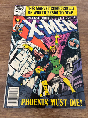 The X-Men #137 (1980) FN Marvel Comic Book Wolverine Cyclops 7 J483