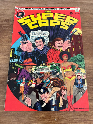 The Super Cops # 1 FN/VF Red Circle Comic Book 3 J472