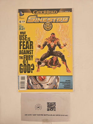 Sinestro #6 NM DC Comic Books Godhead Green Lantern 16 HH128