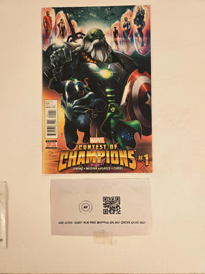 Contest of Champions #1 NM Marvel Comic Books Maestro 4 HH131