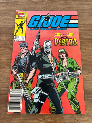 G.I. Joe # 57 VF Marvel Comic Book Snake Eyes Duke Cobra Destro 15 J481