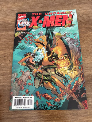 Lot Of 5 Uncanny X-Men Marvel Comic Books # 386 387 388 389 390 VF-NM 14 J456