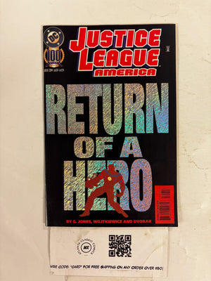 Justice League America #100 NM DC Comci Books Flash Green Lantern 3 HH117