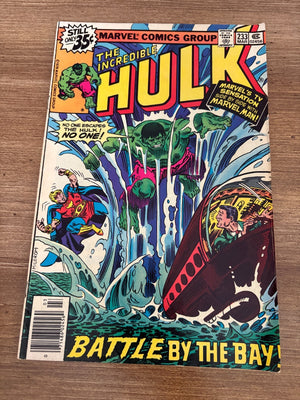 The Incredible Hulk # 233 VF Marvel Comic Book Quasar 18 J462