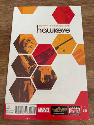 Hawkeye #19 Sign Language Issue 2012 Fraction VF-NM Comic Book 20 EC1