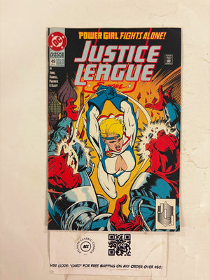 Justice League Europe #49 NM DC Comic Books Power Girl Metamorpho 2 HH117