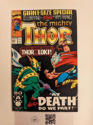 Mighty Thor #432 NM Marvel Comic Books Avengers Asgard 11 HH129