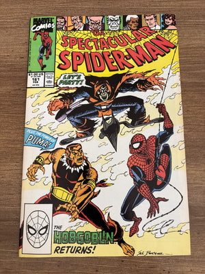 Lot Of 5 Spectacular Spider-Man Marvel Comic Books # 161 162 163 164 165 10 J467