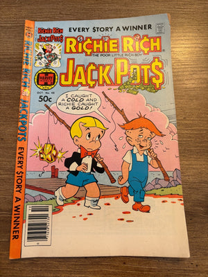 Richie Rich Jack Pots # 48 FN Harvey Comic Book 10 J462