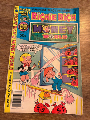 Richie Rich Money World # 47 FN Harvey Comic Book Poor Little Rich Boy 8 J462