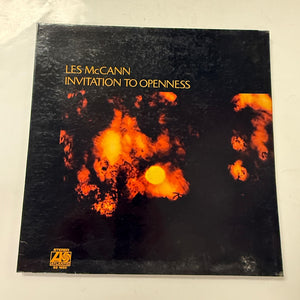 Les McCann Invitation To Openness LP Vinyl Record Atlantic Jazz 5 ER5