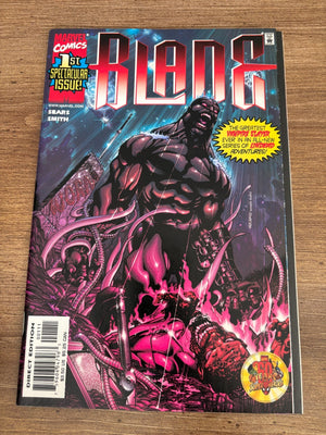 Lot Of 5 Blade Marvel Comic Books # 1 2 3 4 5 VF-NM Vampire Hunter 8 J477