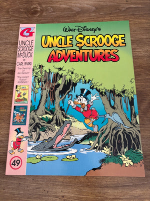 Walt Disney's Uncle Scrooge Adventures 49 Gladstone Comic Book Carl Barks 8 J474