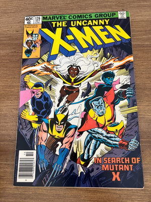 Uncanny X-Men # 126 VF Marvel Comic Book Wolverine Colossus Storm 20 J479