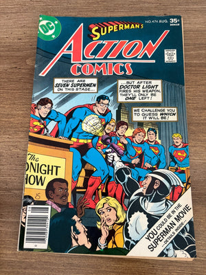Action Comics # 474 FN DC Comic Book Superman Smallville 23 J465
