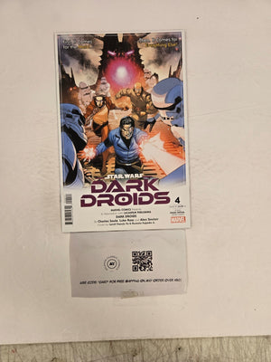 Star Wars Dark Droids #4 Marvel VF-NM Comic Book 5 ET35