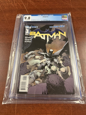 Batman # 1 CGC Graded 9.8 DC Comic Book 2011 New 52 Scott Snyder Gr Capullo JH46
