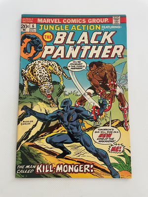 Jungle Action # 6 FN-VF Marvel Comic Book Black Panther Killmonger 1 J800