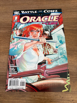 Lot Of 3 Oracle Battle For The Cowl DC Comic Books # 1 2 3 VF-NM Batman 12 J458