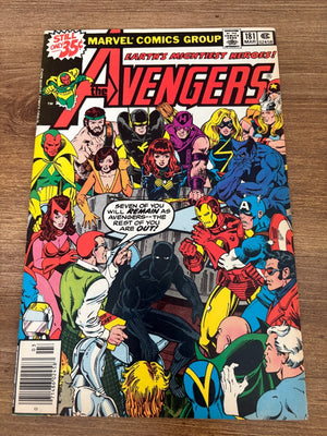 Avengers # 181 VF-NM Marvel Comic Book 1st Scott Lang Appearance 14 J483