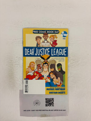 Dear Justice League FCBD 2019 DC VF-NM Comic Book 1 ET28