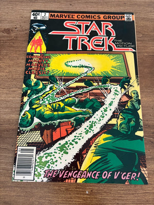 Star Trek # 2 VF Marvel Comic Book Spock Captain Kirk 2 J472