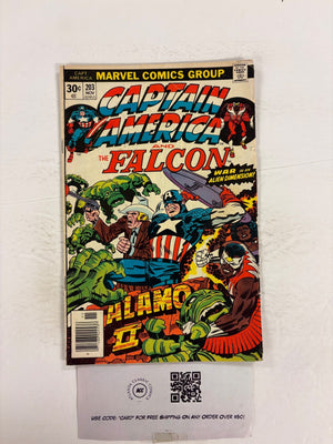 Captain America #203 1976 Marvel FN-VF Comic Book 3 EC2