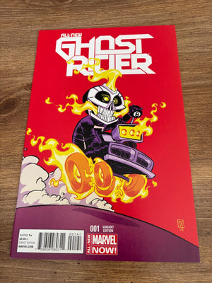 Ghost Rider #1 NM 1st Print Variant Cover Marvel Comic Book Scottie Young 6 J481