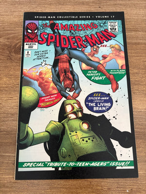 Spider-Man Collectible Series V 17 Comic Book Amazing Spider-Man 8 Repri 12 J464