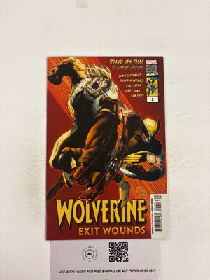 Wolverine Exit Wounds #1 Marvel VF-NM Comic Book 15 ET28