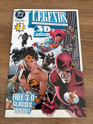 Legends Of The DC Universe 3-D Gallery # 1 NM Comic Book Superman Flash 7 J477