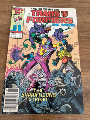 Transformers The Movie #2 1987 Newsstand VF-NM Comic Book 22 EC1