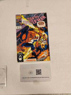 Web of Spider-Man #78 Marvel VF-NM Comic Book 22 ET23