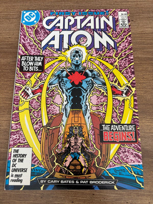 Captain Atom # 1 NM 1st Print DC Comic Book 1987 Cary Bates Series 1 J462