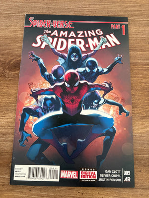 Amazing Spider-Man # 9 NM 1st Print Marvel Comic Book Spider-Verse 15 J478