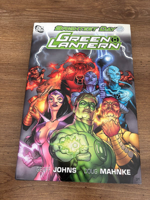 Green Lantern Brightest Day DC Hardcover Graphic Novel Comic Book 3 J475