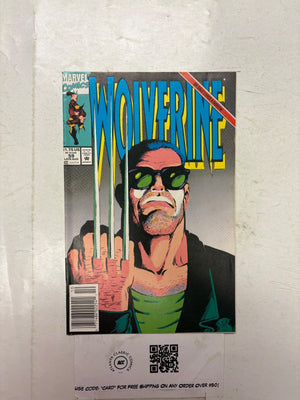 Wolverine #59 Newsstand Marvel VF-NM Comic Book 36 ET29