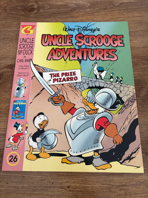 Walt Disney's Uncle Scrooge Adventures 26 Gladstone Comic Book Carl Barks 5 J474