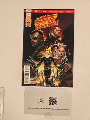 Spirits of Vengeance #1 NM Marvel Comic Books Ghost Rider Blade Satanika 22 HH13